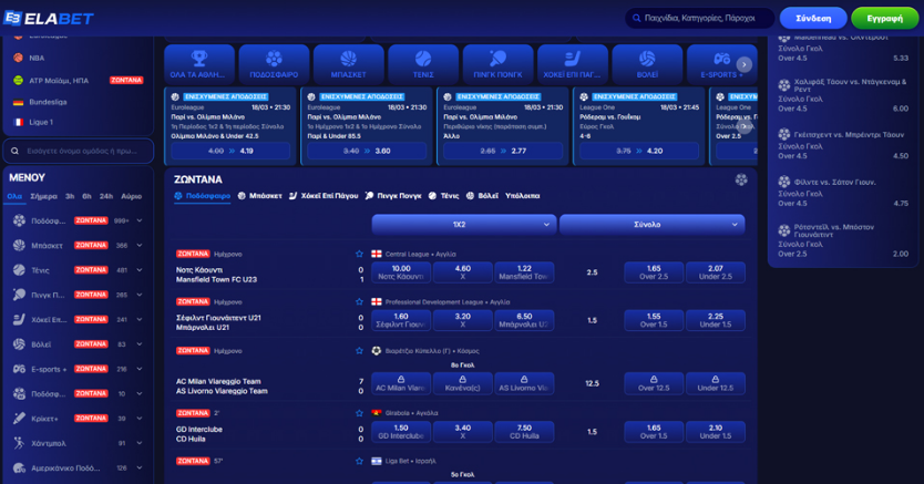 Elabet Εμπειρία χρήσης και τεχνική υποστήριξη